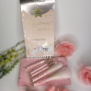 Too Faced I dream in makeup brush set w/ bag